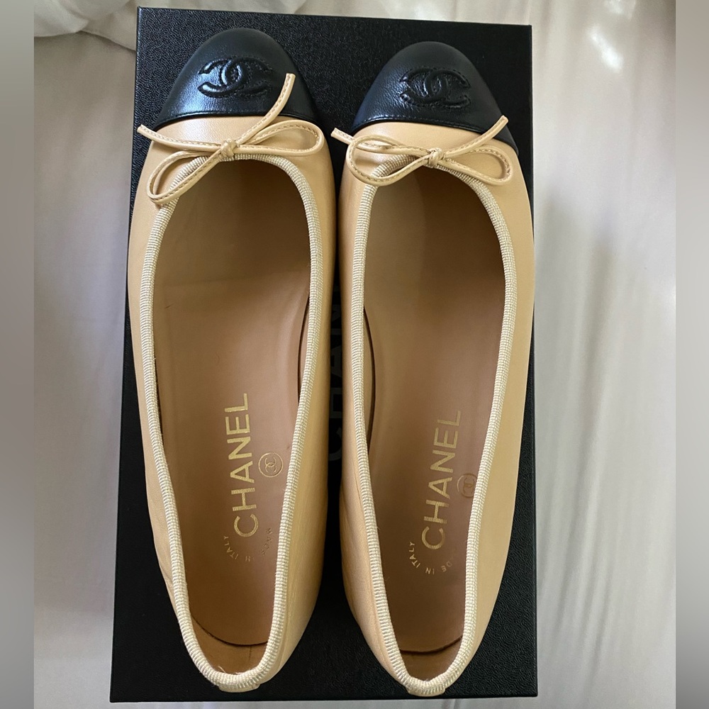 Authentic Chanel Ballerina Flats